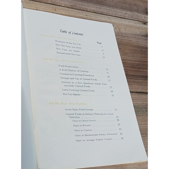 Commercially Canned Foods 1945 High School Manual Booklet Guide - Picture 3 of 10